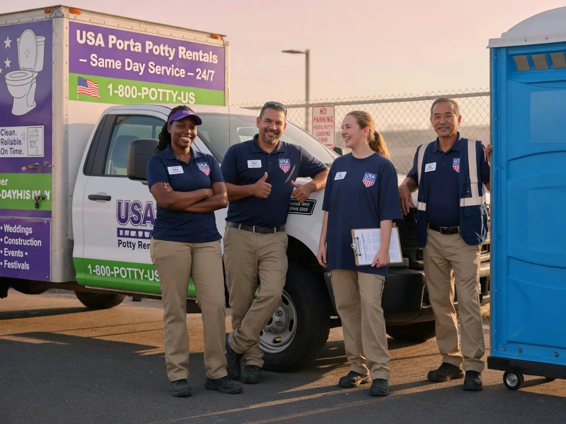Porta Potty Rental company in Middlesex, NJ